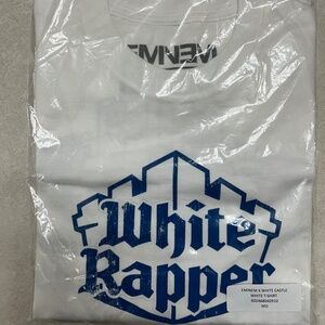 SEALED AUTHENTIC EMINEM X WHITE CASTLE MEDIUM T-SHIRT